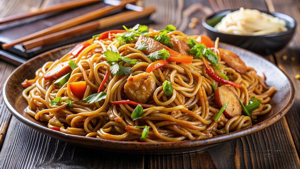 Savor the Sizzling and Spicy Fried Noodles in Abu Dhabi